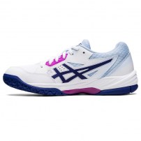 Волейбольні кросівки жіночі Asics GEL-TASK 3 White/Dive Blue